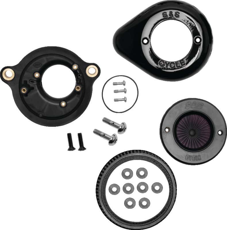 S&S Cycle — S&S Cycle 2017+ M8 Models Stealth Air Stinger Kit w/ Gloss Black - view 1