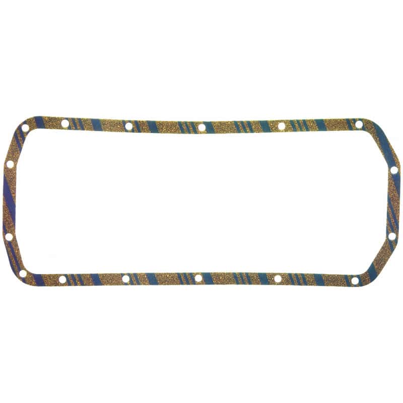 Fel-Pro — Fel-Pro Triumph TR8 OS 12992 C Engine Oil Pan Gasket Set Blue Stripe cork-rubber - view 1