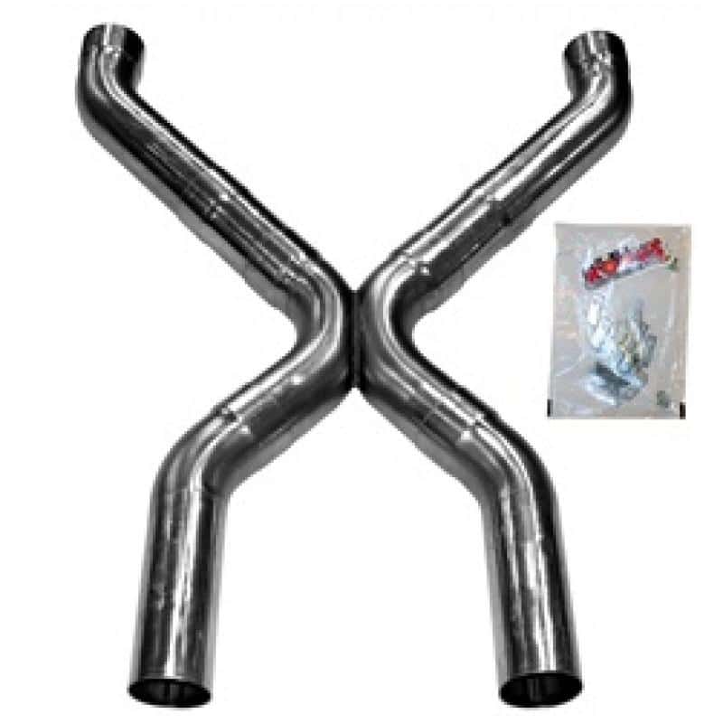 Kooks Headers — Kooks Universal 3in Long Turnouts SS 12in
3in. SS Long Turnout
3" SS Long Turnout - view 2