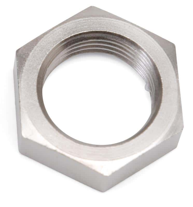 Russell — Russell Performance -3 AN Bulkhead Nuts 3/8in -24 Thread Size (Endura) - view 3