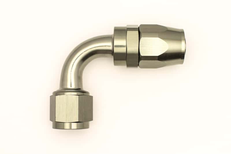 DeatschWerks — DeatschWerks 10AN Female Swivel 90-Degree Hose End CPE - view 3