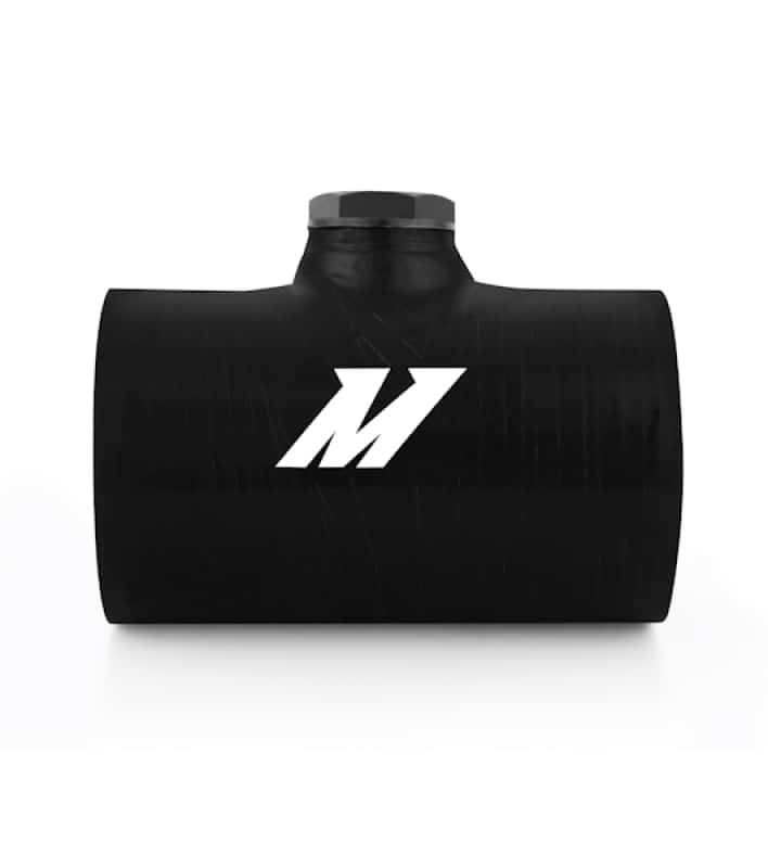 Mishimoto — Mishimoto 2.5in Black Silicone Coupler w/ 1/8in NPT Bung - view 2
