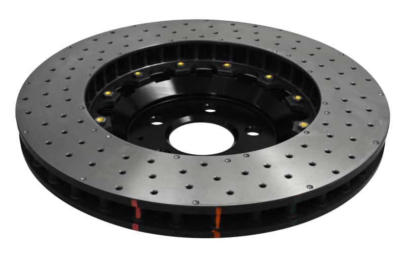 DBA — DBA 15-20 Ford Mustang GT Perf Package (380mm Front Rotor) Front 5000 Series Drilled Rotor w/Blk Hat
Brake Rotor
Brake Disc - view 5