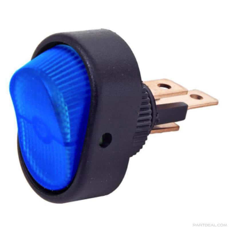 Hella — Hella Switch Rocker Spst Blu - view 2