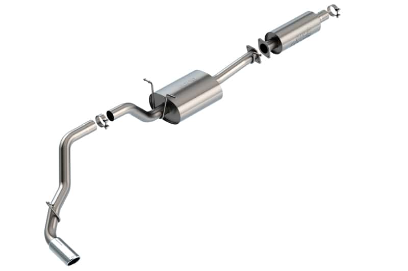 Borla — Borla 19-22 RAM 1500 3.6L V6 4DR 140.5/144.6/153.5 Wheel Base 3.0in S-Type Cat-Back Exhaust
Cat-Back System - view 1