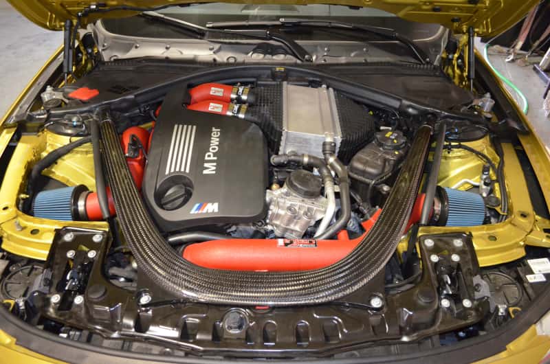 Injen — Injen 15-16 BMW M3(F80)/M4 (F82/83) 3.0L L6 Twin Turbo 2PC Aluminum Int. Charge Pipe - Wrinkle Black
TChrgrIcoolerKit
Intercooler Pipe - view 5