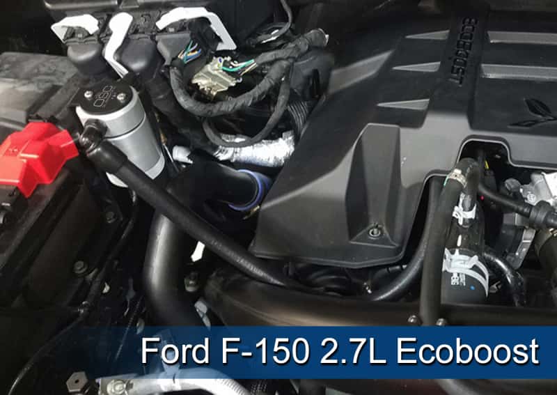 J&L — J&L 2011-2025 Ford F-150 2.7L/3.5L/5.0L Passenger Side Oil Separator 3.0 - Clear Anodized
Oil Separator - view 2
