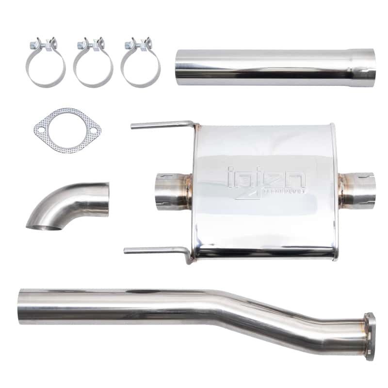 Injen — Injen 2016+ Toyota Tacoma L4 2.7L / V6 3.5L Stainless Steel High-Tuck Cat-Back Exhaust System
Exhaust System - view 2
