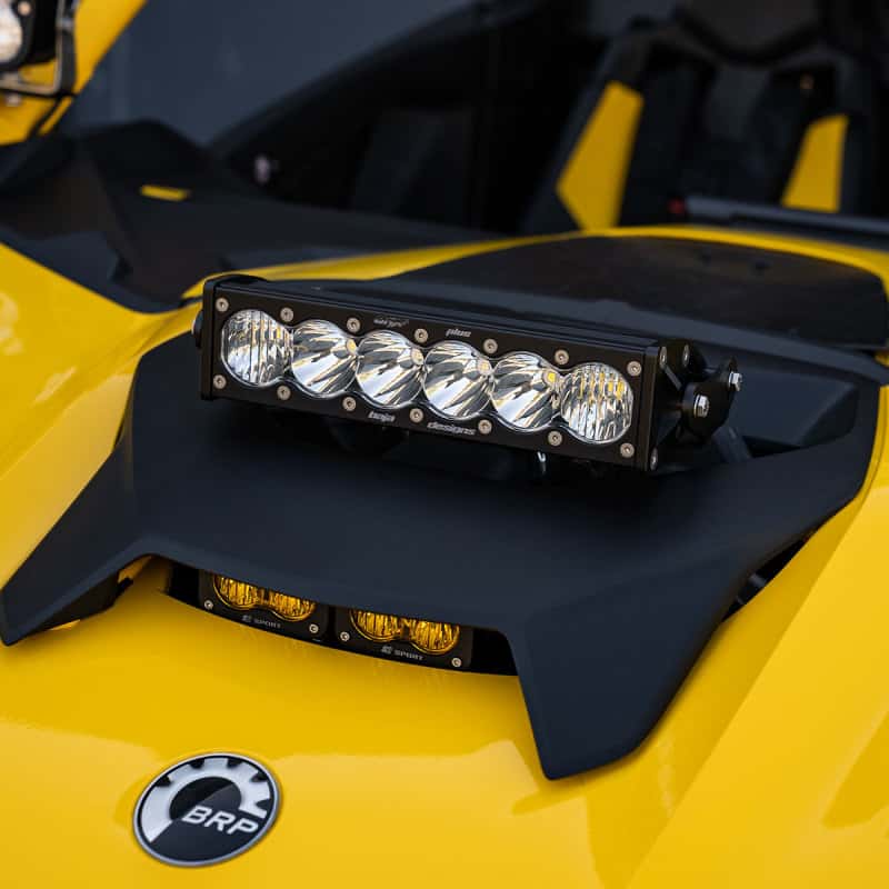 Baja Designs — Baja Designs Can-Am Maverick R Clear 10in OnX6+ Shock Tower Kit - view 2