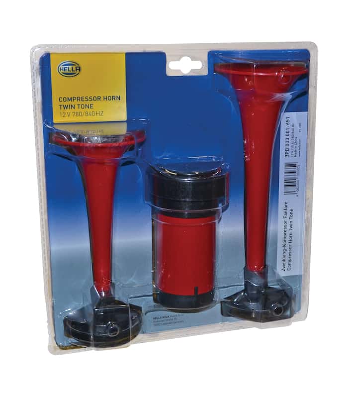 Hella — Hella Twin Trumpet Horn Kit 12V 240W 795-800Hz 118dB
HORN KIT  AIR 2-TRUM - view 6