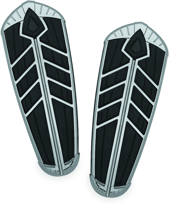 Kuryakyn — Kuryakyn Spear Driver Floorboard Inserts Indian Chrome - view 1