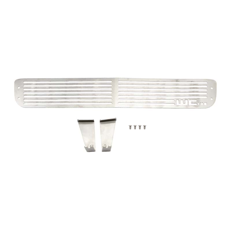 Wehrli — Wehrli 11-14 Chevrolet Silverado LML Duramax Bumper Grille - Raw Stainless
Bumper GRL 11-14 SS - view 1