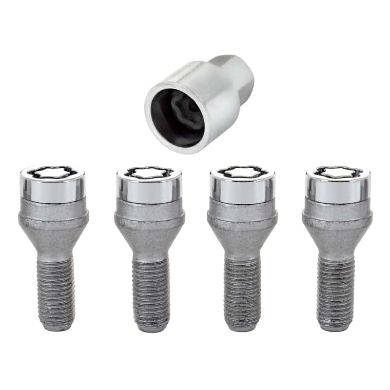 McGard — McGard Wheel Lock Bolt Set - 4pk. (Cone Seat) M12X1.25 / 19mm Hex / 25.6mm Shank Length - Chrome - view 5