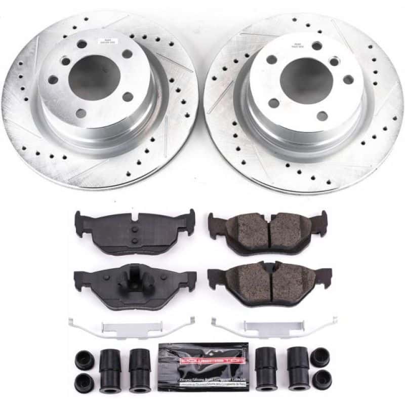 PowerStop — Power Stop 10-13 BMW 128i Rear Z23 Evolution Sport Brake Kit - view 1