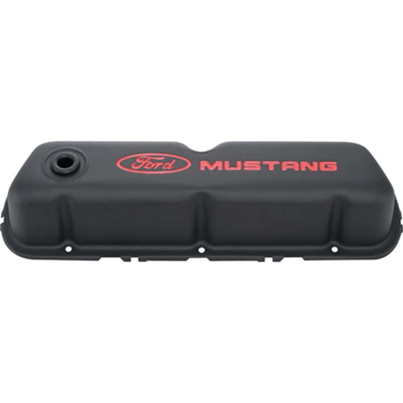 Ford Racing — Ford Mustang Logo Black Crinkle Valve Cover
Valve Cover Set - view 2