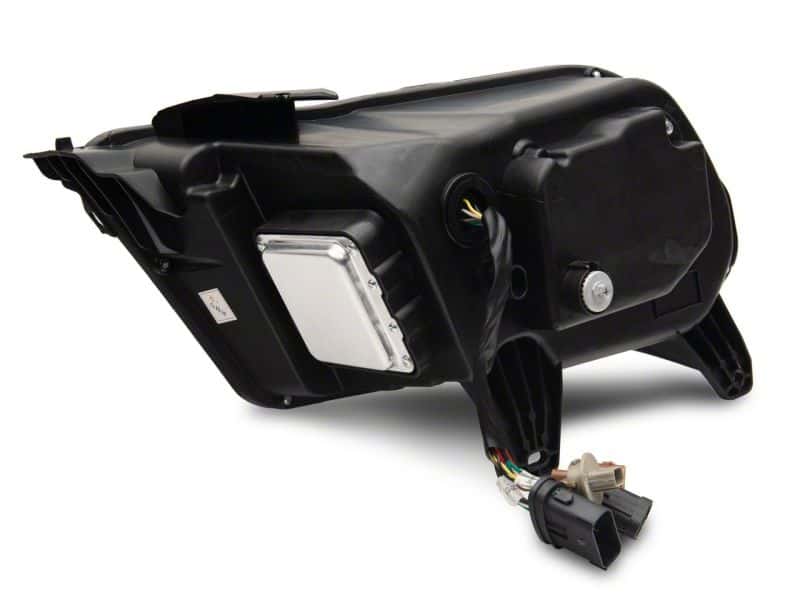 Raxiom — Raxiom 10-12 Ford Mustang w/ Factory Halogen LED Projector Headlights- Blk Housing (Clear Lens)
Headlights - view 8