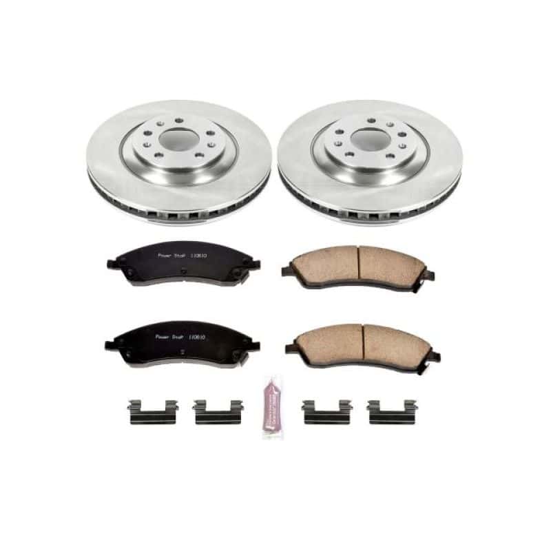PowerStop — Power Stop 06-07 Cadillac CTS Front Autospecialty Brake Kit - view 1