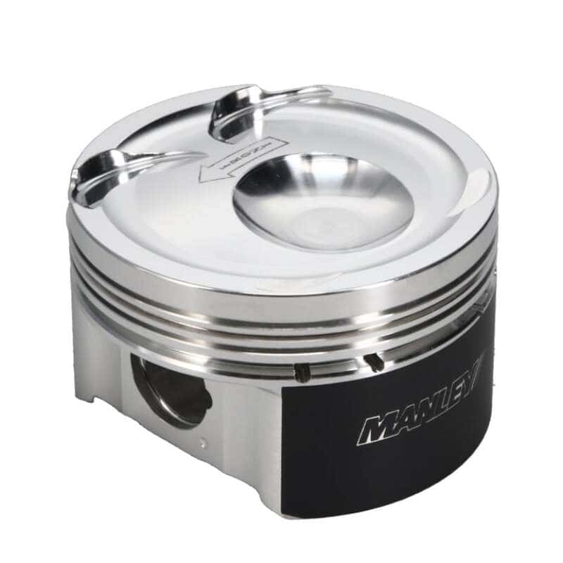 Manley Performance — Manley Ford 2.3L EcoBoost 87.5mm STD Size Bore 9.5:1 Dish Extreme Duty Piston Set
Piston Set - view 1