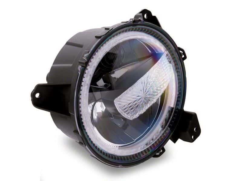 Raxiom — Raxiom 18-23 Jeep Wrangler JL Axial Series 9-In LED Headlights- Blk Housing (Clear Lens)
Headlights - view 11