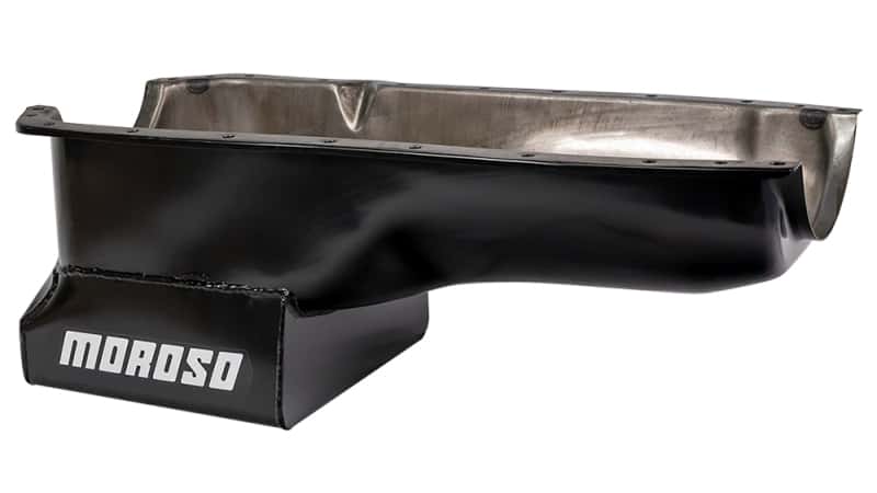 Moroso — Moroso 65-Up Oldsmobile V-8 (330-455) Deep Wet Sump 7qt 8.5in Steel Oil Pan - view 1