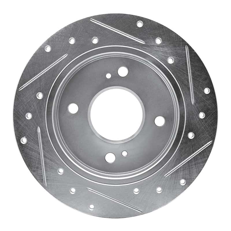 R1 Concepts — R1 82-88 Nissan 200SX Rear Left Drilled & Slotted Silver Brake Rotor
R1 Brake Rotor Drill - view 5