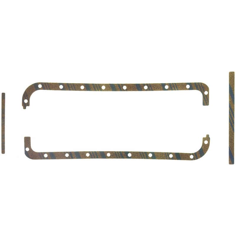 Fel-Pro — Fel-Pro OS 10040 C Engine Oil Pan Gasket Set Blue Stripe cork-rubber - view 1