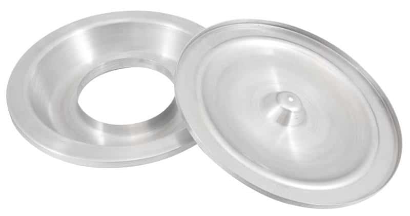 K&N Engineering — K&N 16in Spun Aluminum Top & Bottom Plate - view 2