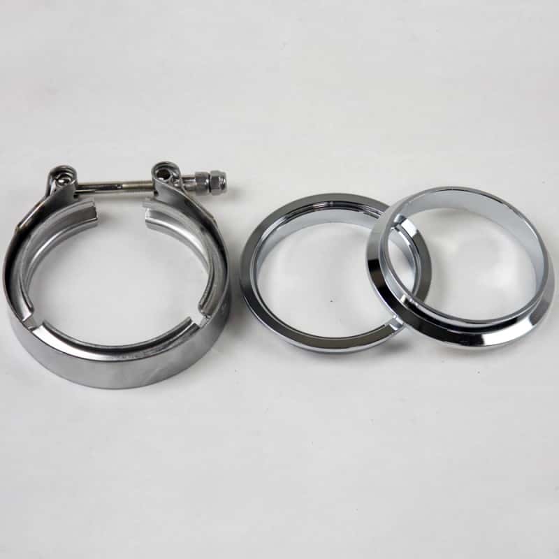 Granatelli Motor Sports — Granatelli 3.0in Mating Male to Female Flanges w/V-Band Clamp
Hose Clamp - view 1