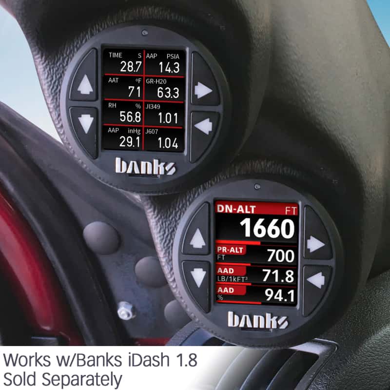 Banks Power — Banks Power AirMouse Ambient Air Density Sensor Module for iDash 1.8 Super Gauge
Tuners/Programmers
AirMouse sensor - view 6