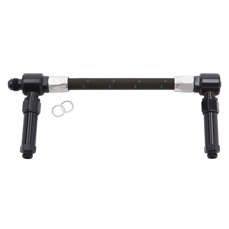 Russell — Russell Performance -8 AN to -8 AN ProClassic Demon Carb Dual Inlet Carb Kit (Black/Silver)
Carburetor Fuel Line - view 2
