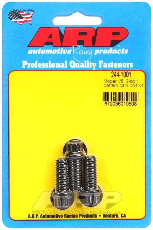 ARP — ARP Mopar V8 3-Bolt Pattern Cam Bolt Kit - view 1