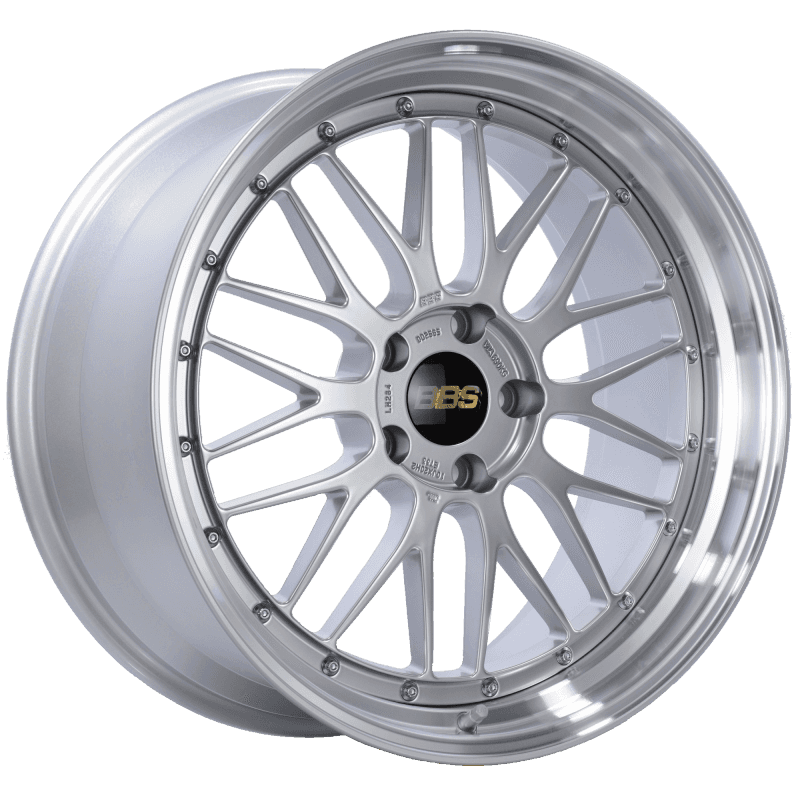 BBS — BBS LM 20x10 5x120 ET33 Diamond Silver Center Diamond Cut Lip Wheel -82mm PFS/Clip Required - view 2