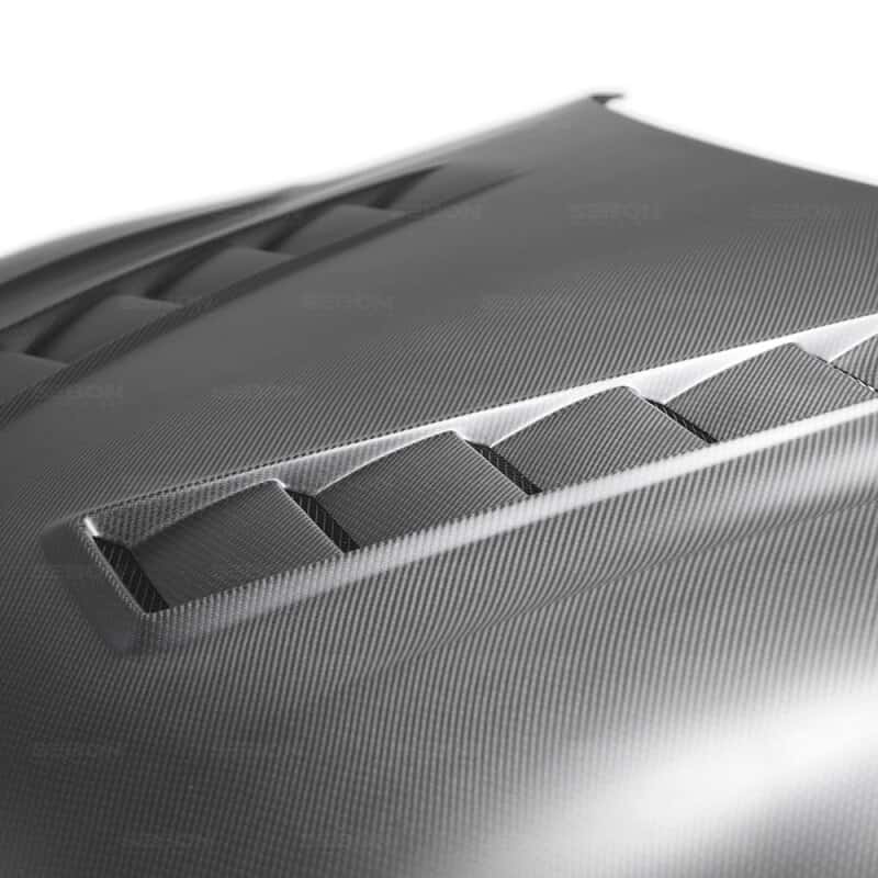 Seibon — Seibon 2020 Toyota GR Supra TS-Style Dry Carbon Fiber Hood - view 4