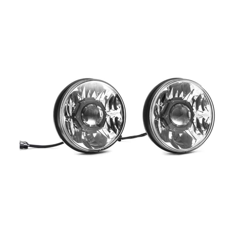 KC HiLiTES — KC HiLiTES 18-20 Jeep JL/JT 7in. Gravity LED Pro DOT Approved Replac. Headlight (Pair Pack Sys)
Gravity LEDs - view 11