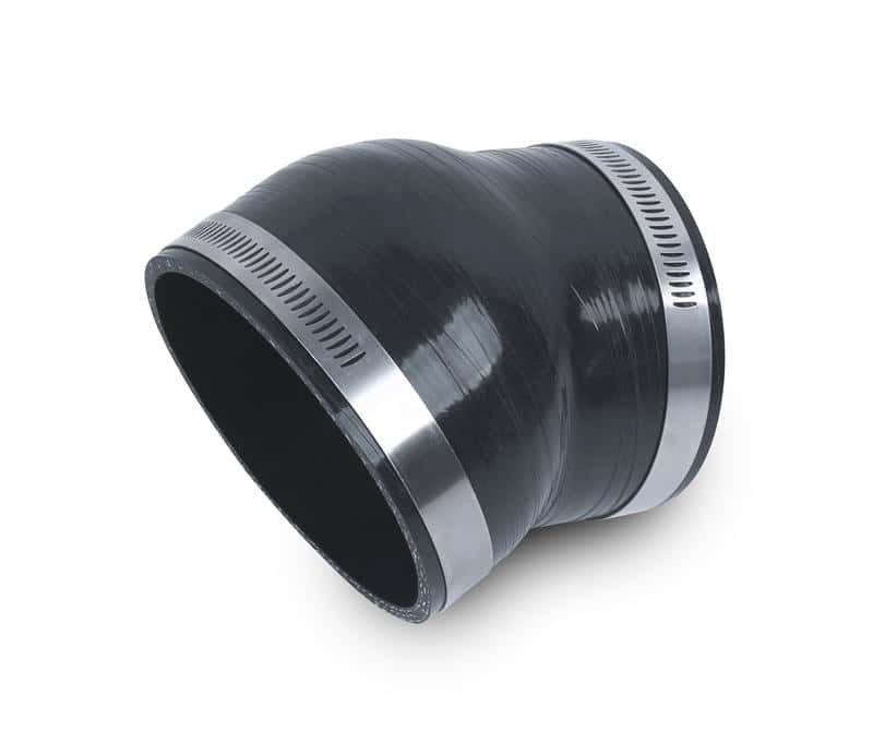 Airaid — Airaid U-Build-It - 4in x 3in Coupler w/ Clamps - Silicone - view 3