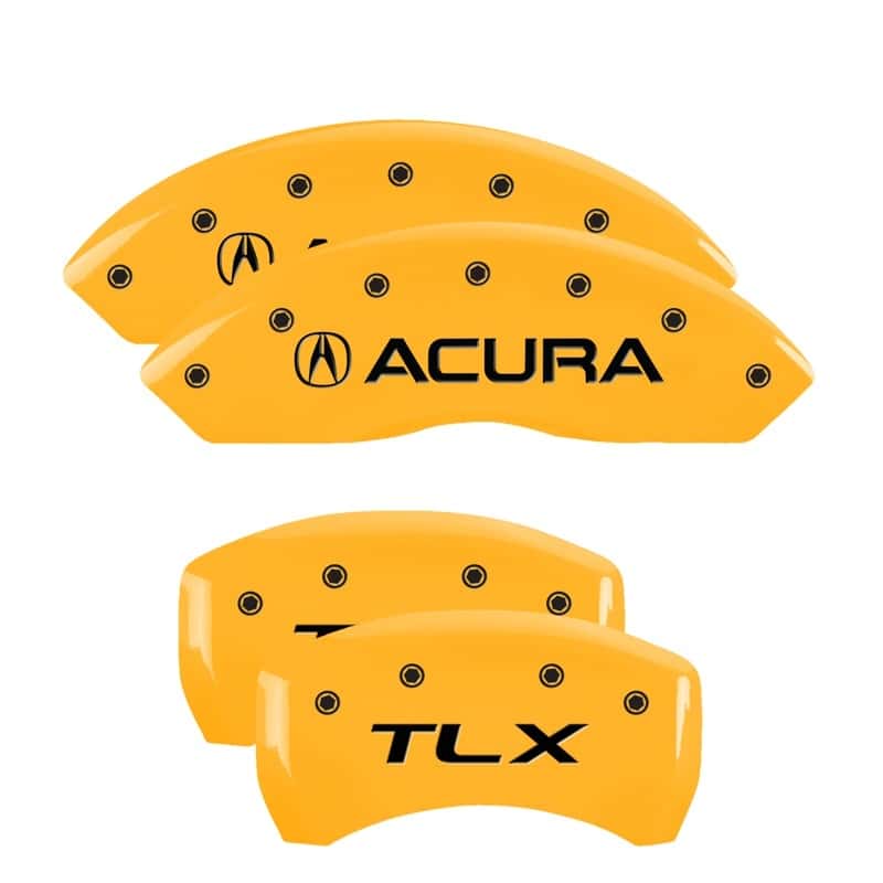 MGP — MGP 4 Caliper Covers Engraved Front Acura Engraved Rear TLX Yellow finish black ch
Caliper Covers - view 1