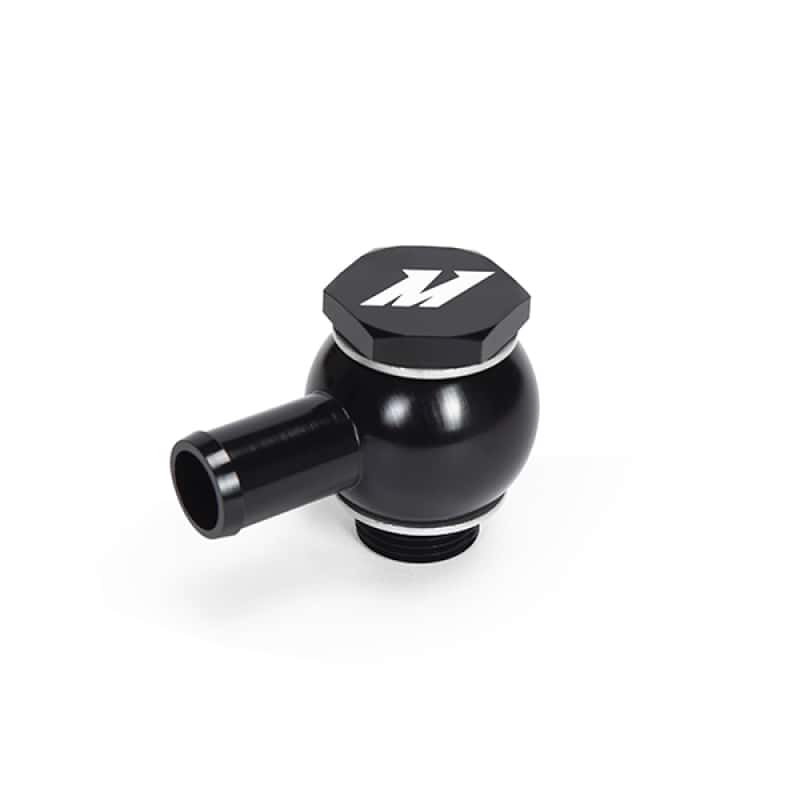 Mishimoto — Mishimoto M20 x 5/8 Straight Black Banjo Fitting w/ Bolt
Fitting - view 1
