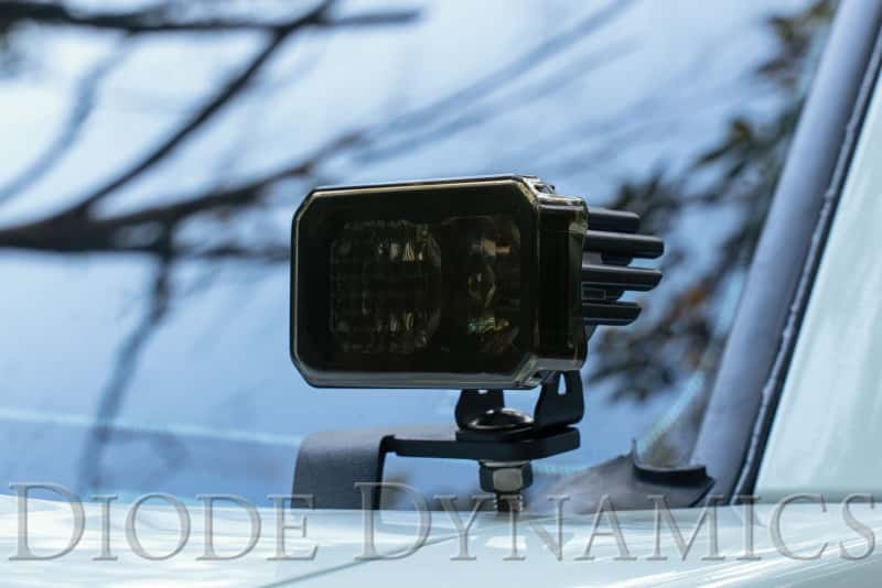 Diode Dynamics — Diode Dynamics Stage Series 2 In LED Pod Cover Smoked Each - view 3