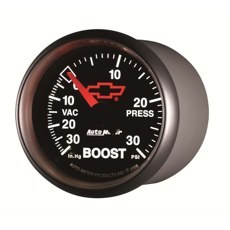 AutoMeter — Autometer Sport-Comp II GM 52mm 30 PSI Mechanical Boost Vacuum Gauge
2-1/16" BOOST-VAC, 3 - view 8
