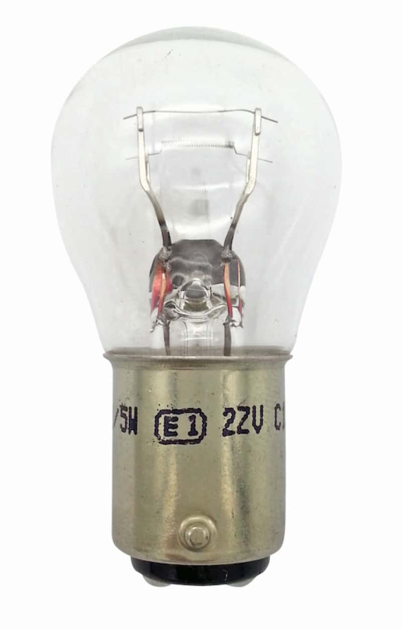 Hella — Hella Bulb 7528 12V 21/5W Bay15D S8 (2)
7528TB Incan Bulb - view 1