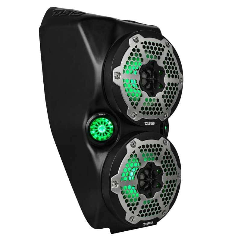DS18 — DS18 2015+ Polaris Slingshot Center Console Enclosure Fits 2x 6in & 2x 2.28in Speakers(Not Included) - view 10
