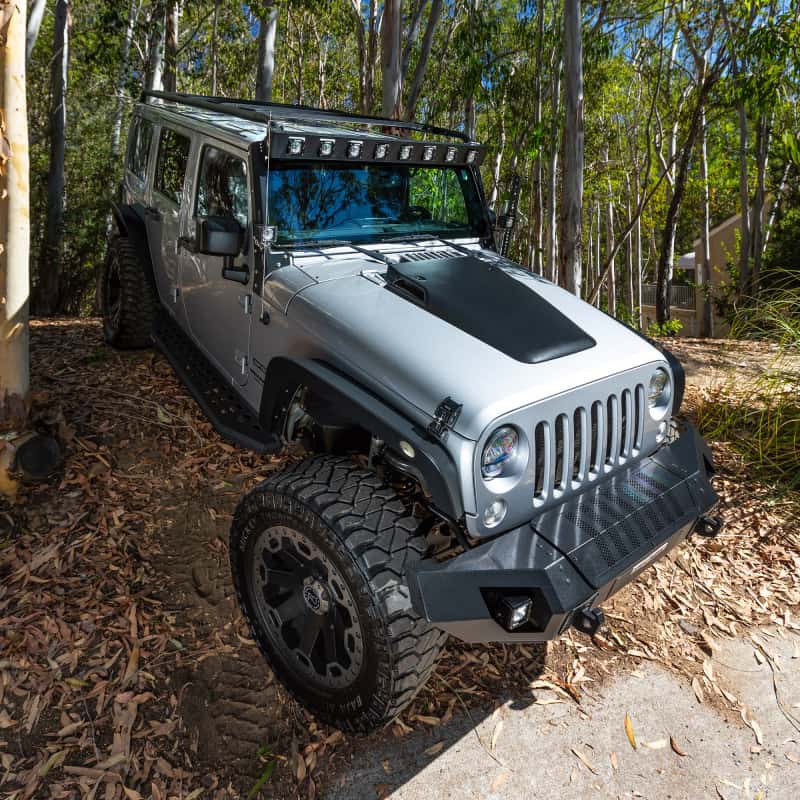 Go Rhino — Go Rhino 07-18 Jeep Wrangler JK WLF Windshield Light Mount Frame - Eight Cube Lights
WLF 8 Dually - view 5