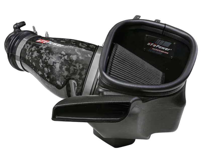 aFe — aFe 2021 Dodge Durango SRT Hellcat Track Series Carbon Fiber Cold Air Intake System w/ Pro 5R Filter
Track Series Intake  - view 1