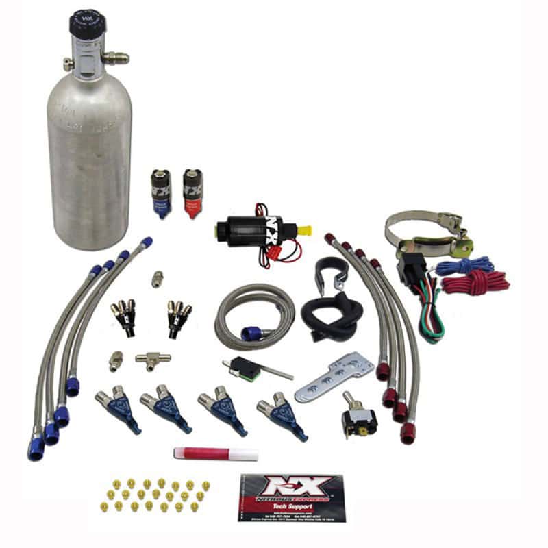 Nitrous Express — Nitrous Express 4 Cyl Piranha Nitrous Kit (For EFI Applications) w/1.4lb Bottle
Injection System Kit
N2OSys - view 3