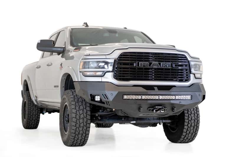 Addictive Desert Designs — Addictive Desert Designs 19-20 RAM 2500/3500 Hammer Black Stealth Fighter Front Bumper
Bumper- Front
Bumpers - view 7