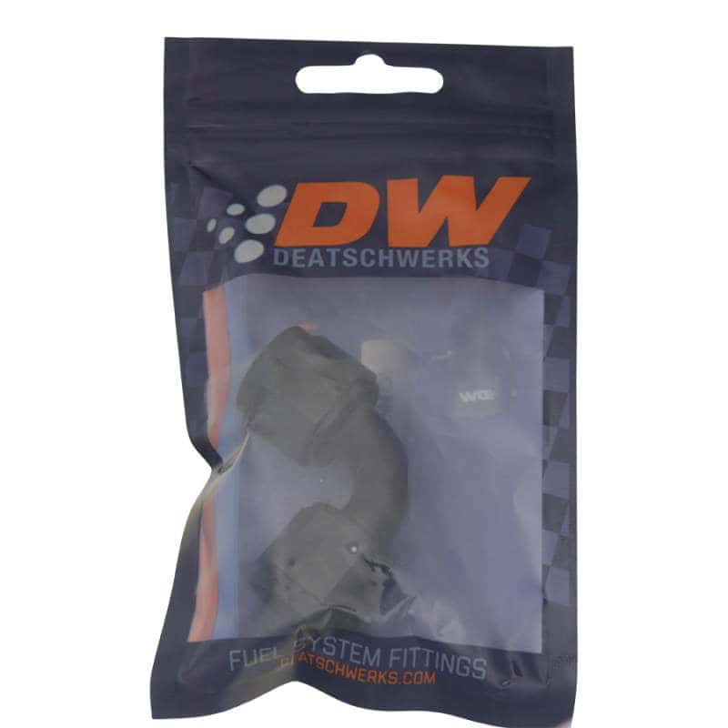 DeatschWerks — DeatschWerks 8AN Flare Female Swivel 90-Degree to 8AN Flare Female Swivel - Anodized Matte Black
Lines & Fittings - view 2