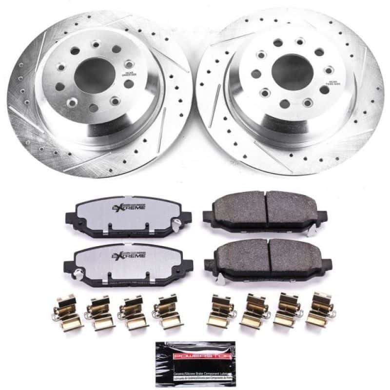 PowerStop — Power Stop 18-19 Jeep Wrangler Rear Z36 Truck & Tow Brake Kit - view 1