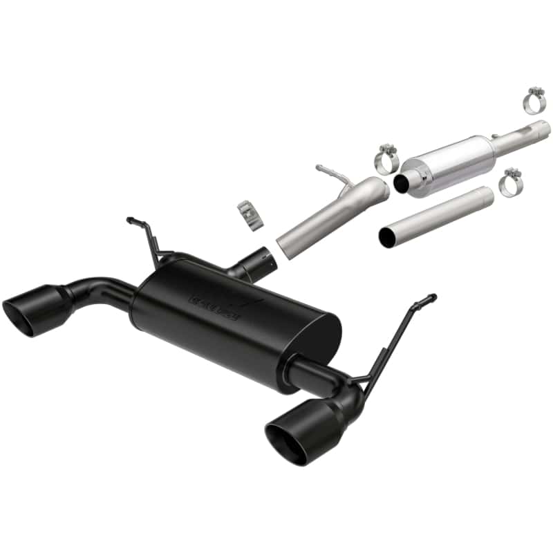 Magnaflow — MagnaFlow Cat-Back 12-16 Jeep Wrangler GT 3.6L V6 Black Tips
Cat-Back - view 1
