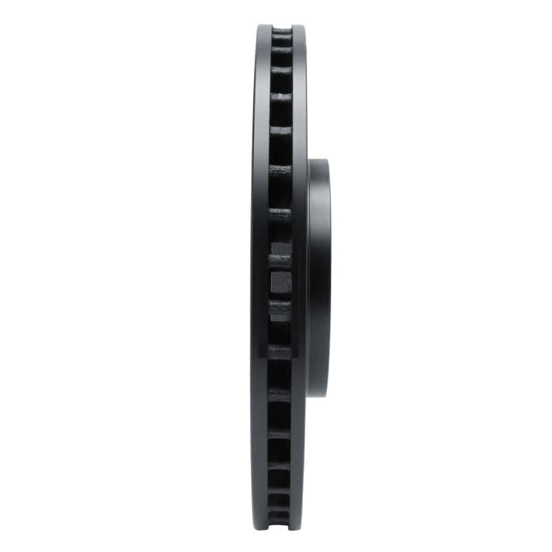 R1 Concepts — R1 -23 Subaru Ascent Front Left Drilled & Slotted Black Brake Rotor
R1 Brake Rotor Drill - view 3