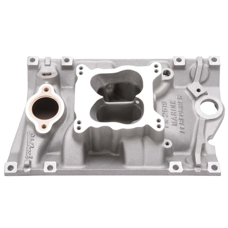 Edelbrock — Edelbrock 96-17 Chevy 4.3 V6 Vortec Marine Engine Performer Series Intake Manifold w/8 Bolts
MANIFOLD - view 1